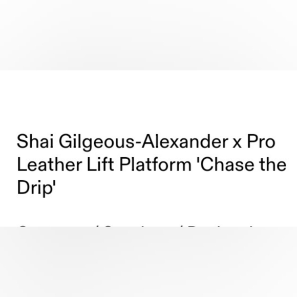 Converse Chase the Drip x SGA Pro leather lift platform . - Picture 2 of 12